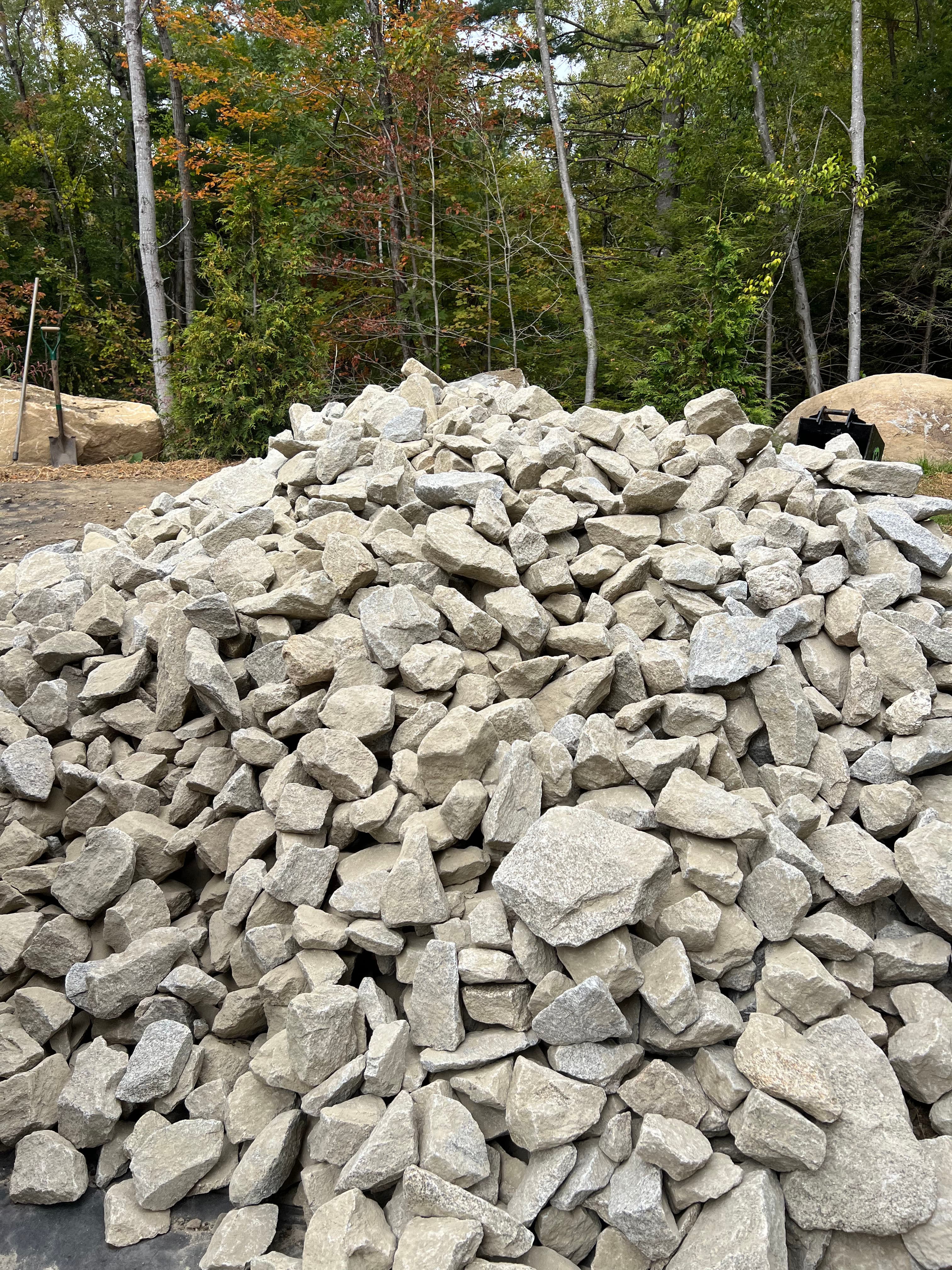 Project Enhancing Outdoor Spaces with Rip Rap Rock image