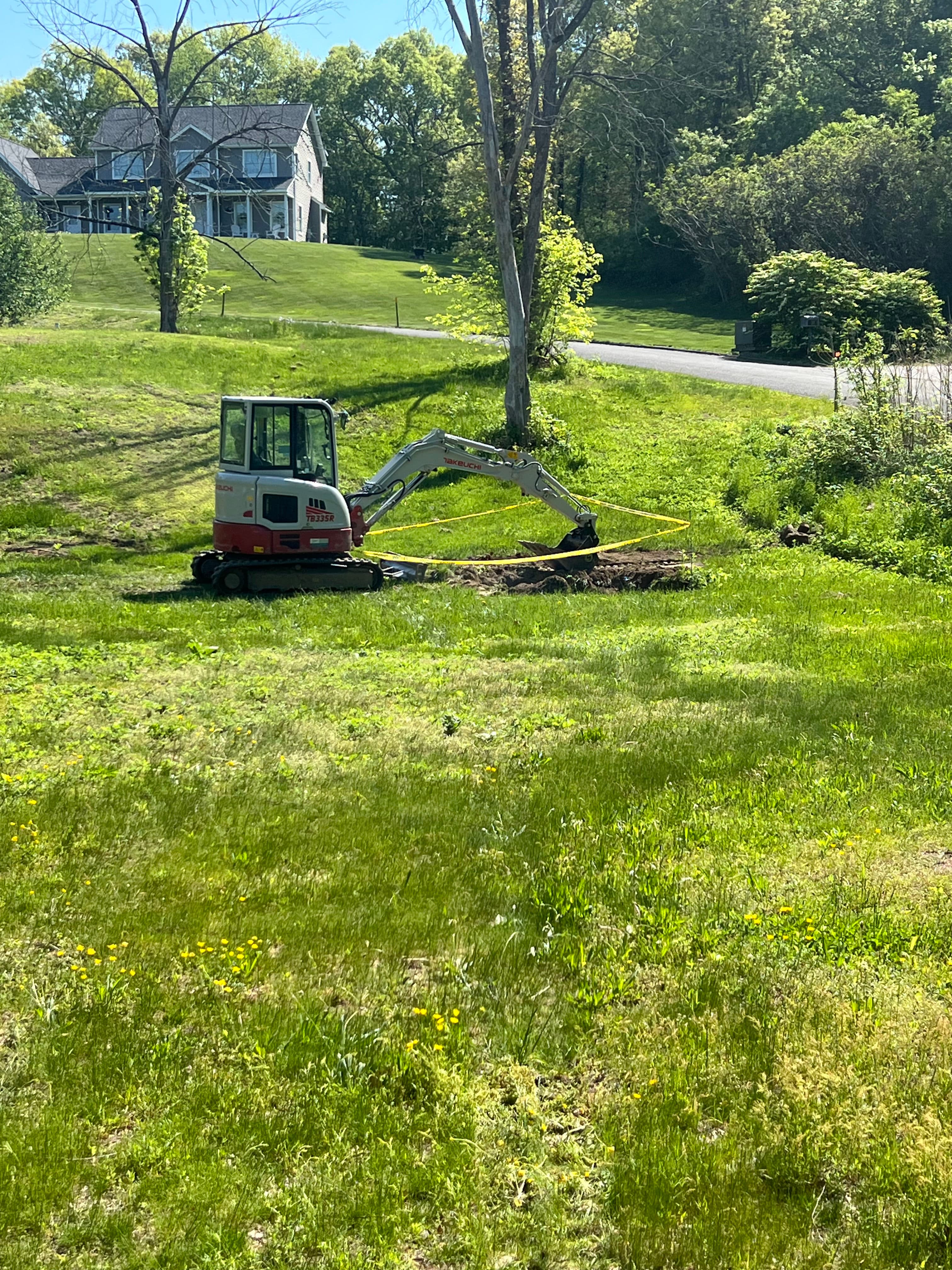 Project Sinkhole Repair and Lawn Leveling in Harwinton and Torrington image