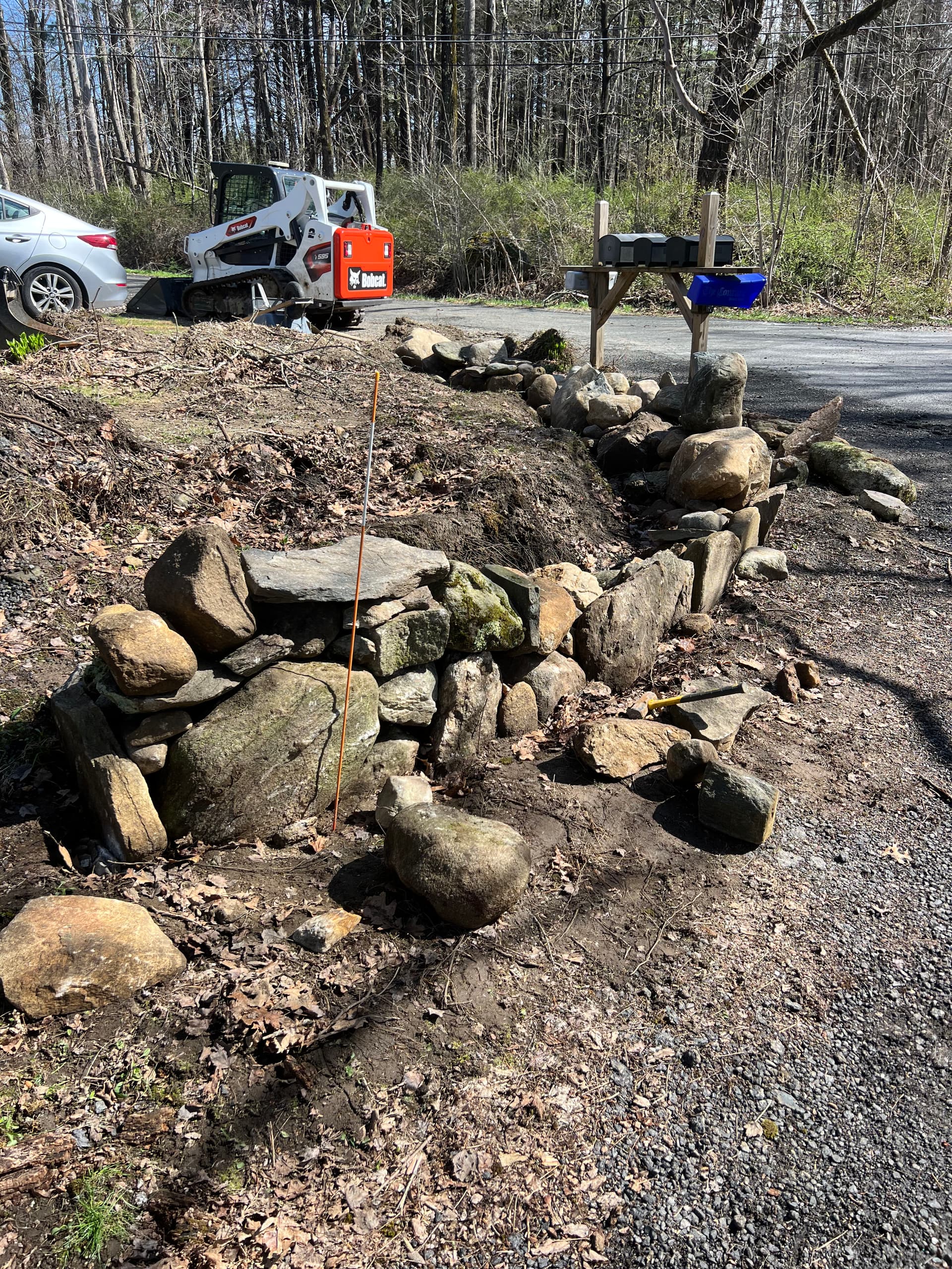 Gallery photos for Field Stone Wall Build in Progress - One Stone at a Time: Image #2