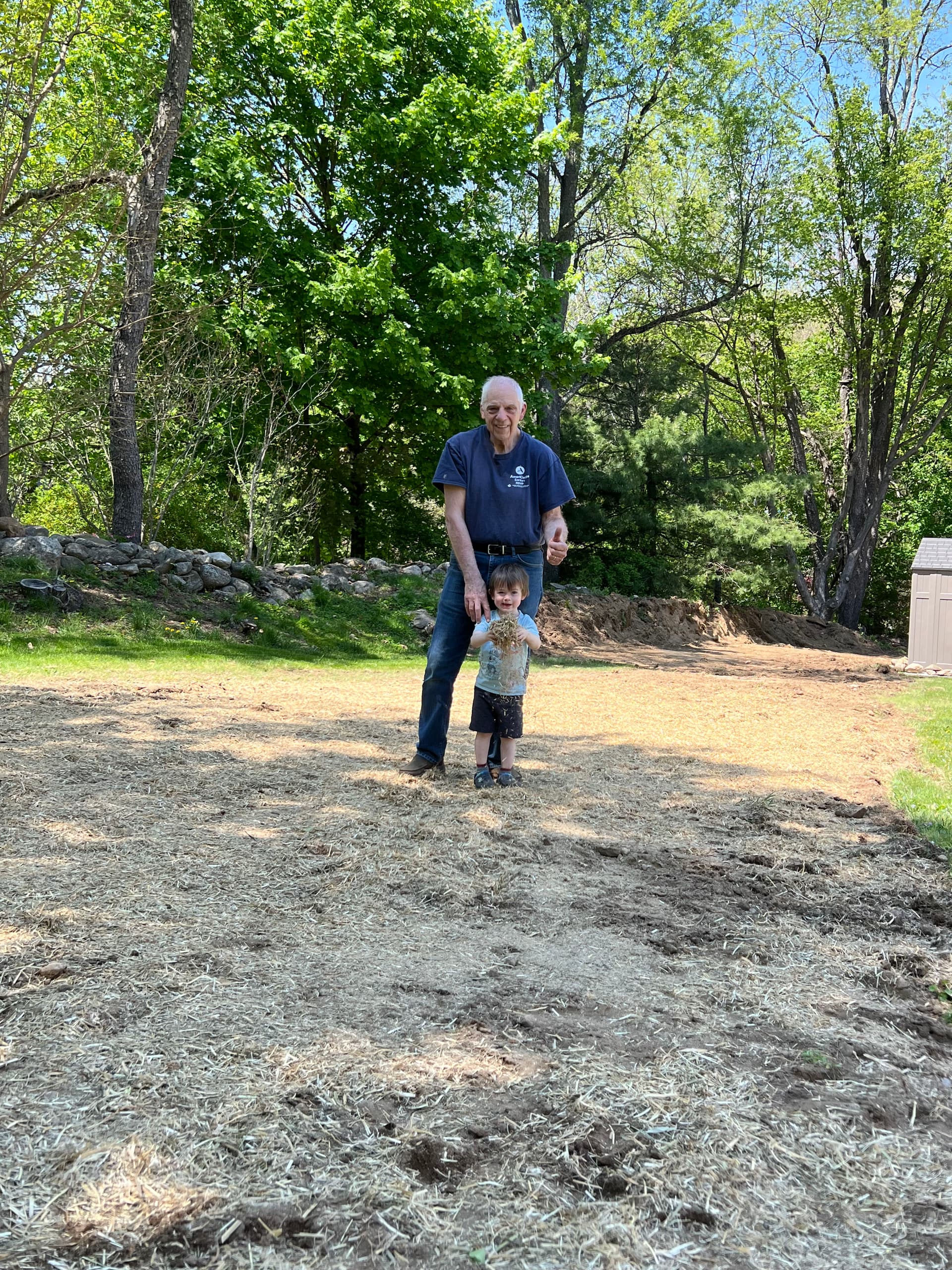 Gallery photos for Backyard Sinkhole Fixed With Smart Regrading Work: Image #4