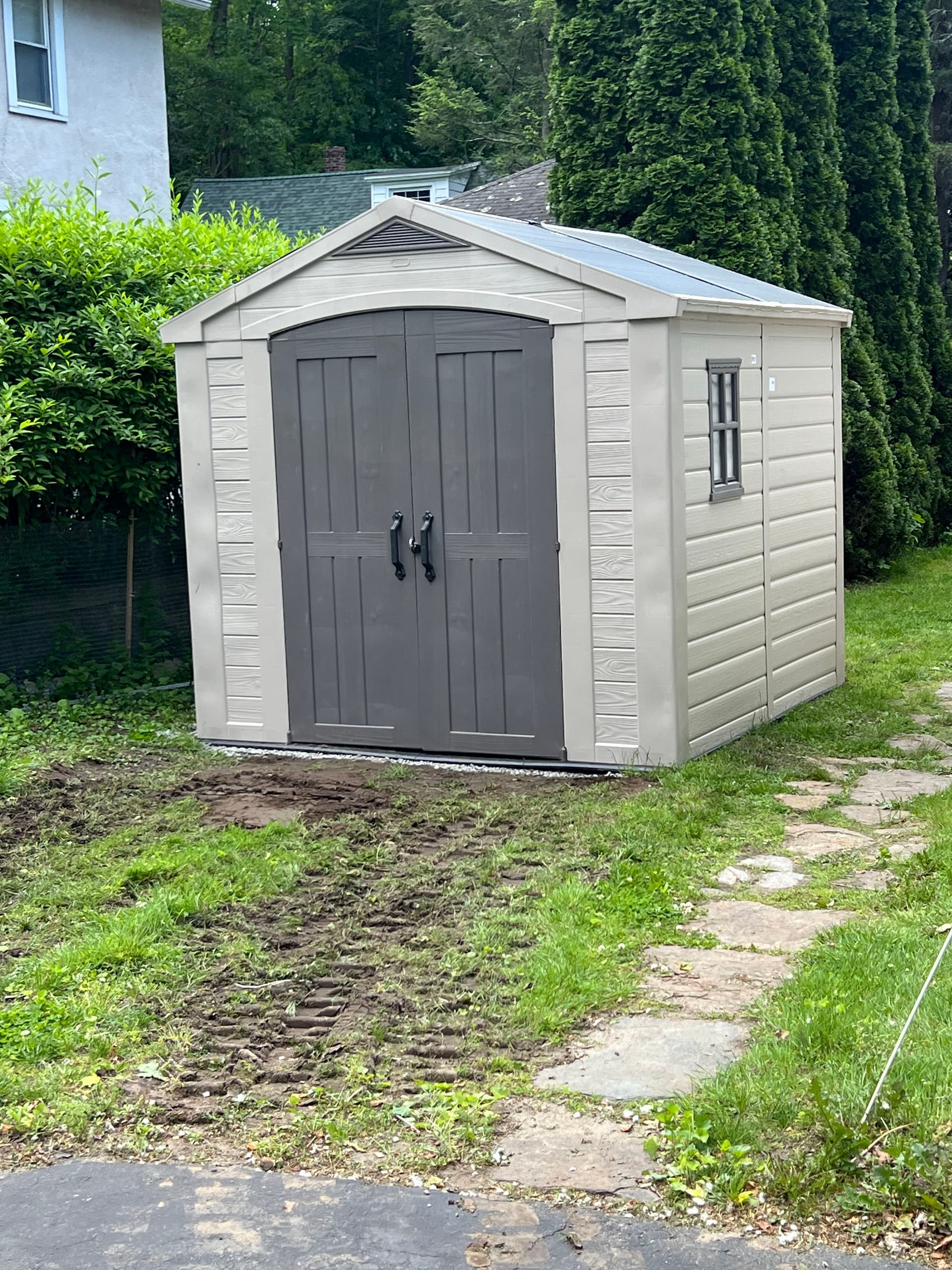 Gallery photos for Gravel Shed Pad Installation Done the Right Way: Image #4