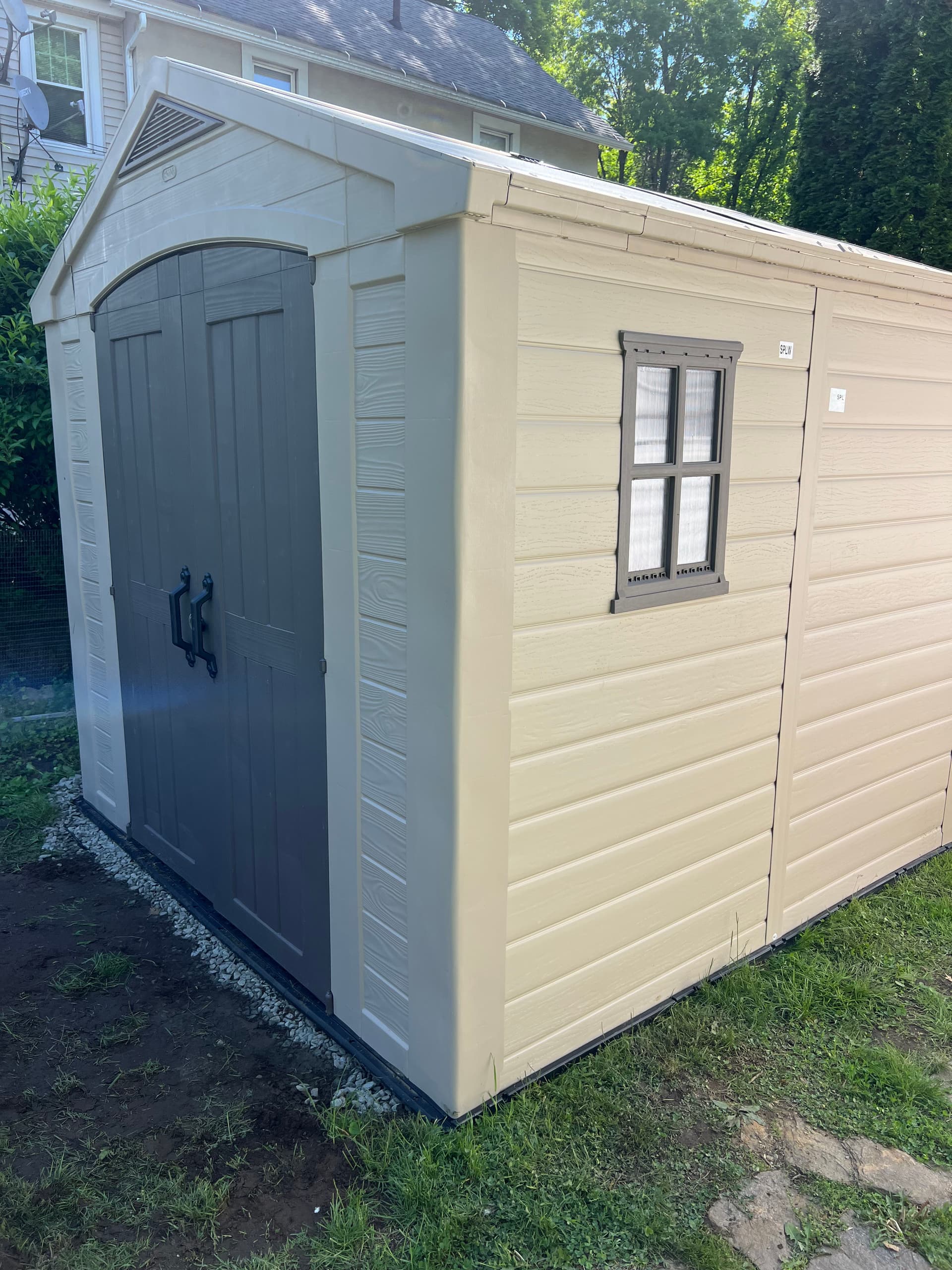 Gallery photos for Gravel Shed Pad Installation Done the Right Way: Image #3