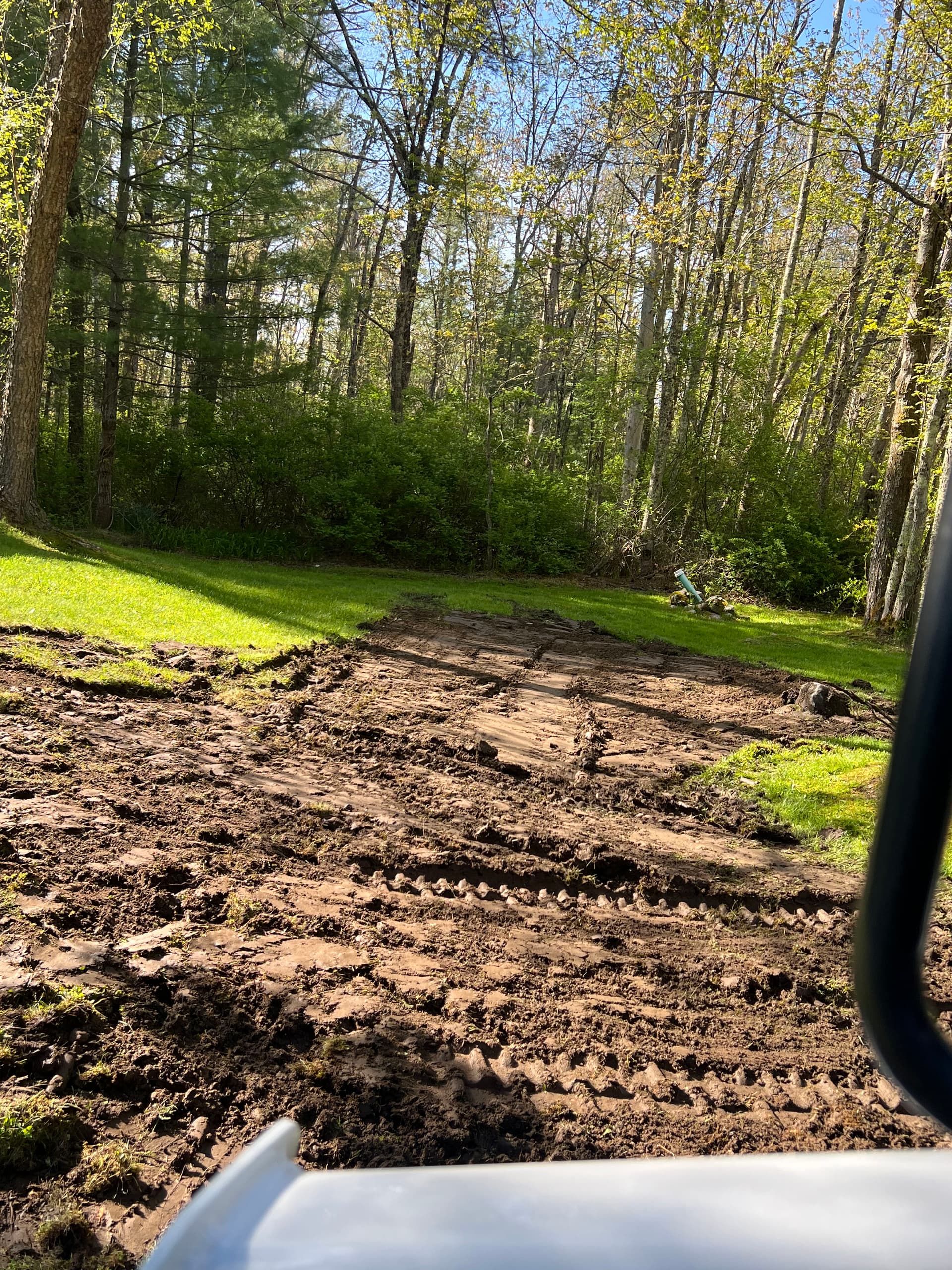 Front Yard Regrade Fix for a Soggy, Uneven Lawn image