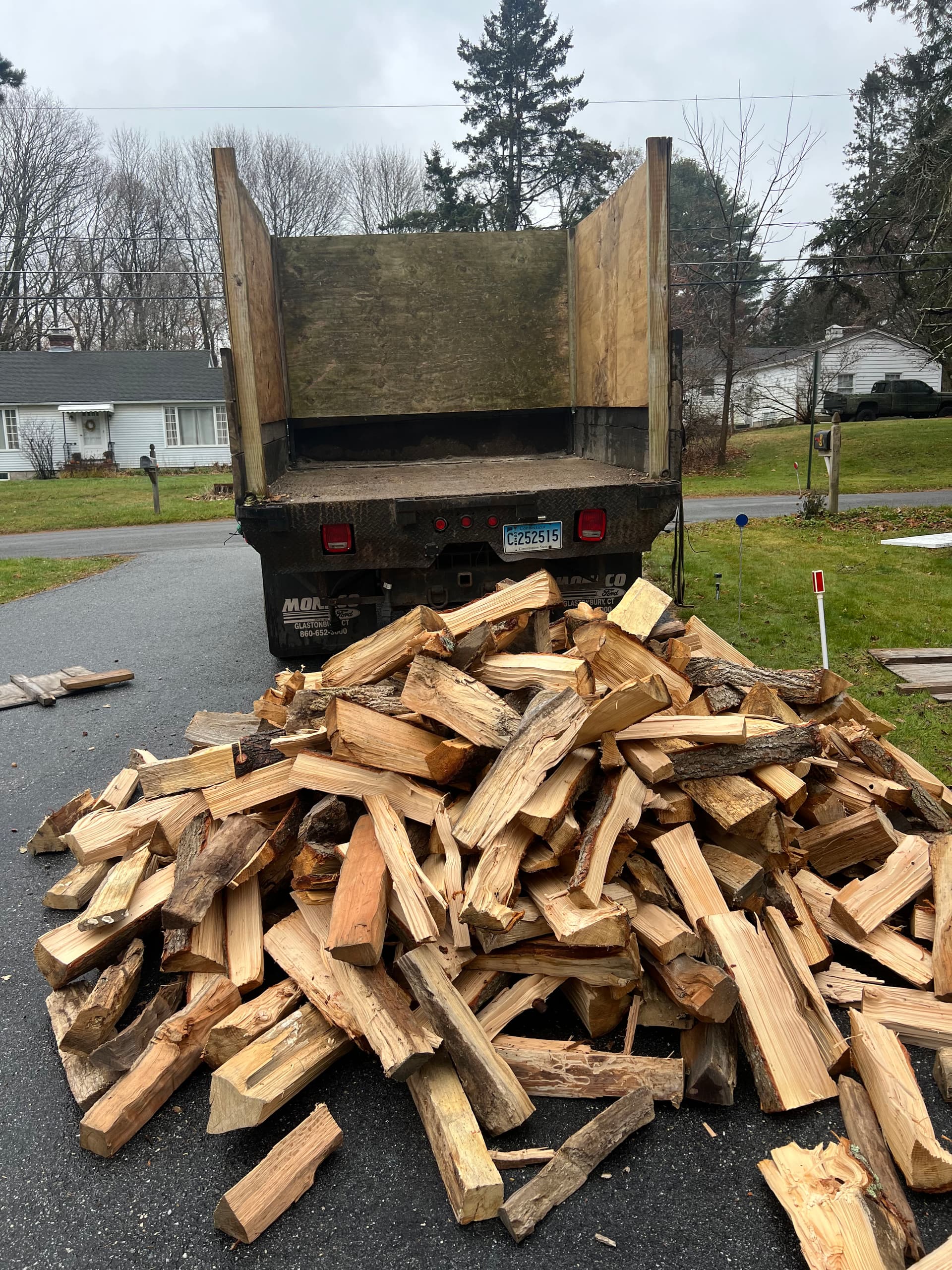 Firewood Delivery Service Keeps You Cozy