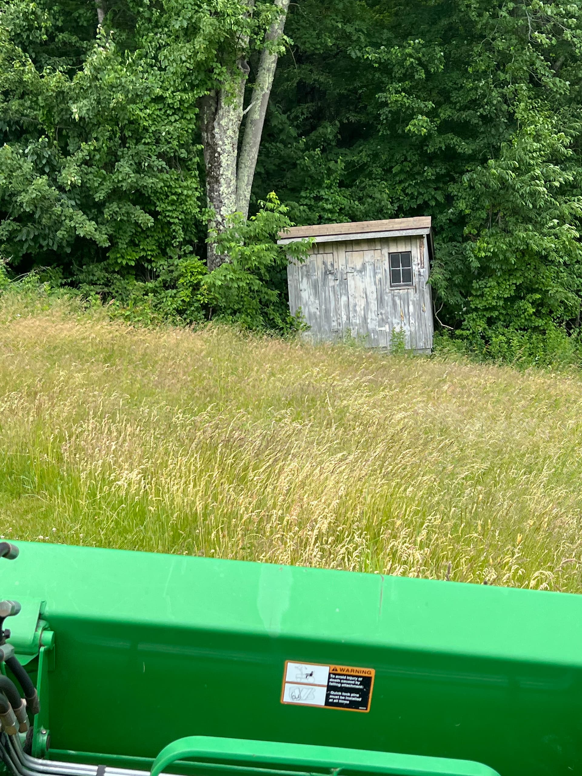 Estate Field Brush Hogging Done Right Before the Fourth image
