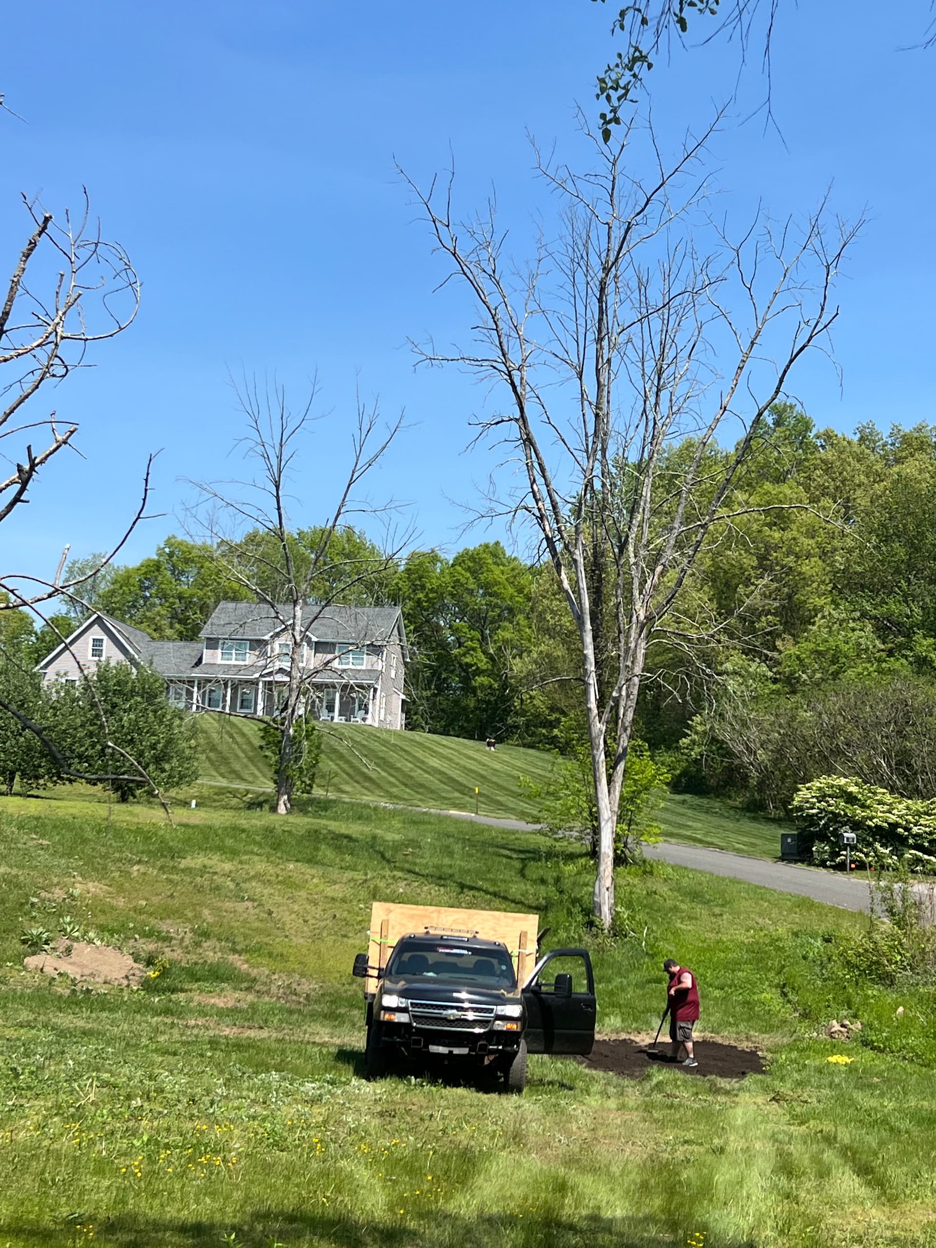 Gallery photos for Sinkhole Repair and Lawn Leveling in Harwinton and Torrington: Image #1
