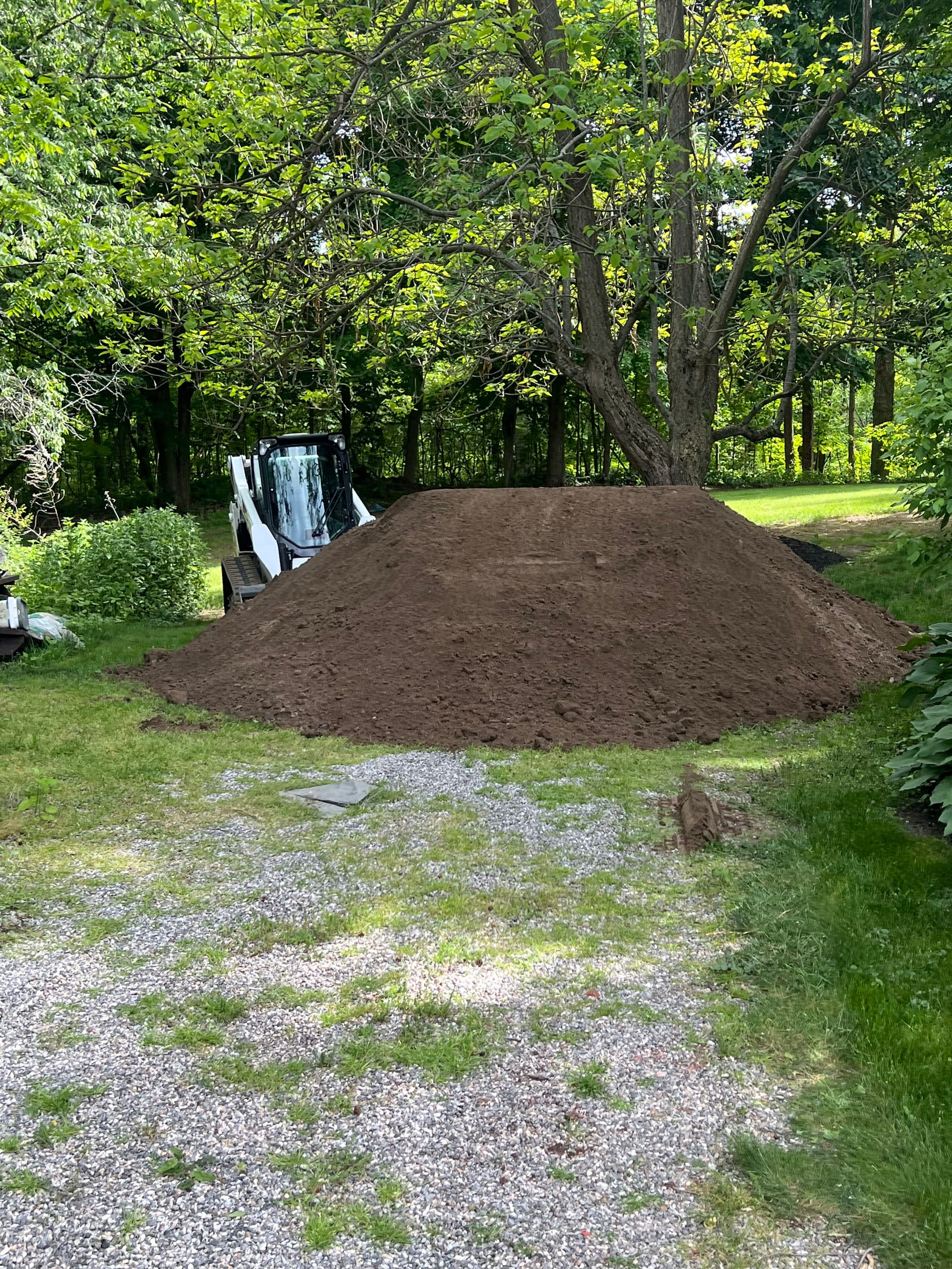 Gallery photos for Lawn Expansion Work in Progress for a Long-Time Client: Image #4