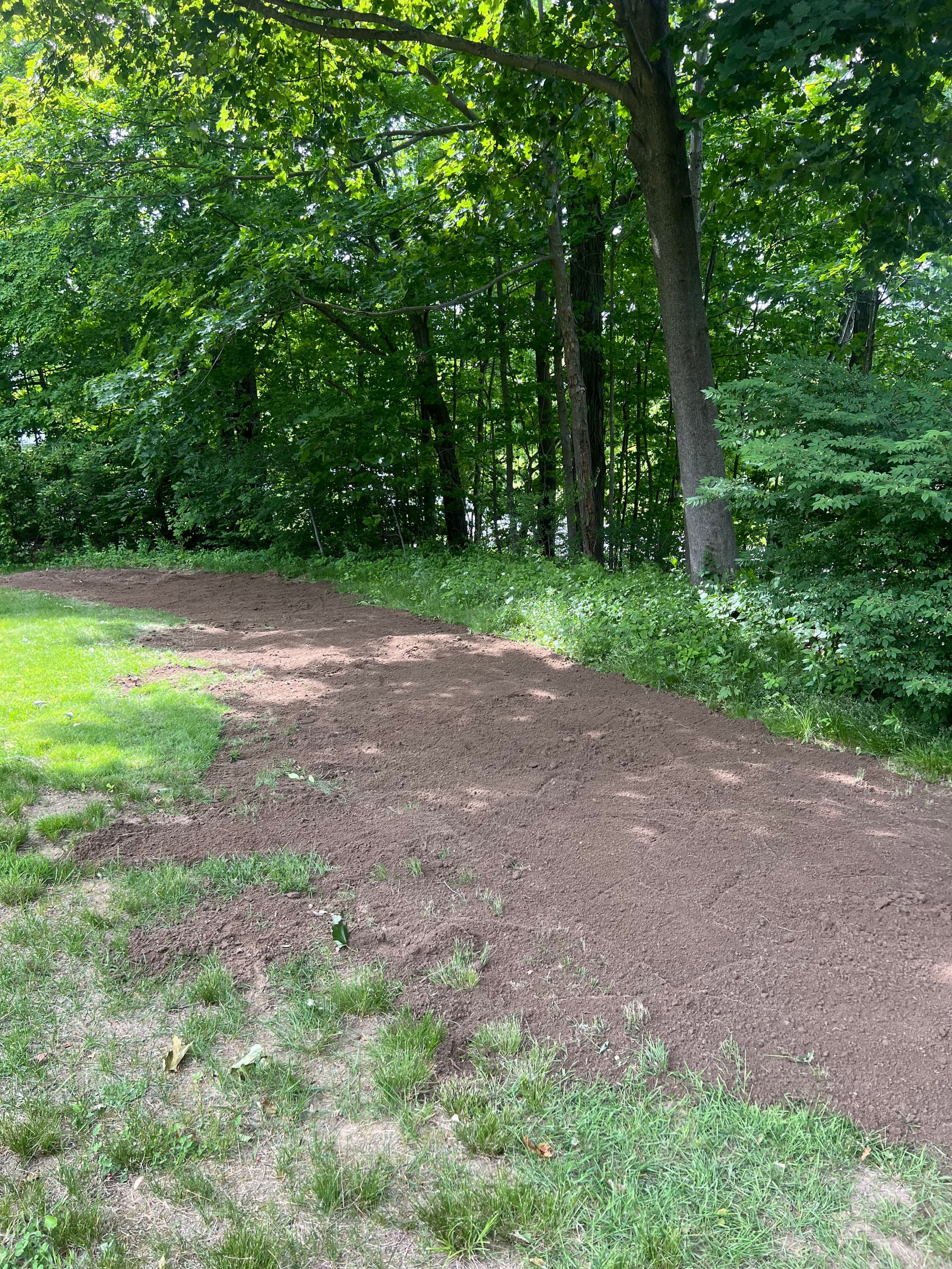 Gallery photos for Lawn Expansion Work in Progress for a Long-Time Client: Image #3